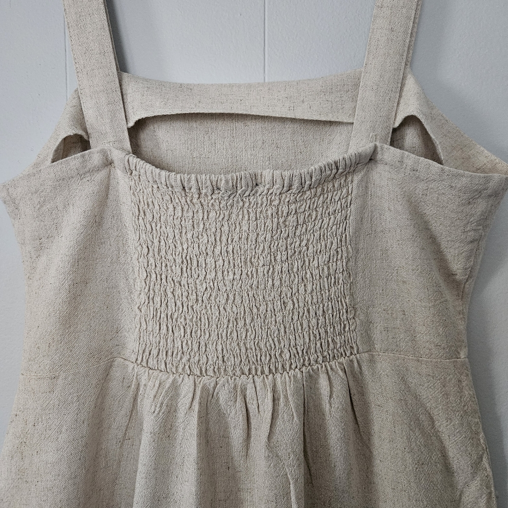 Cotton On Linen Dress Womens‎ Xs - Picture 4 of 10